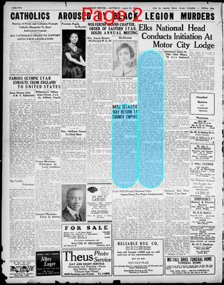Page thumbnail for The Detroit Tribune