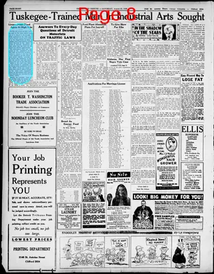 Page thumbnail for The Detroit Tribune