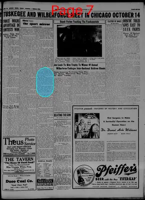 Page thumbnail for The Detroit Tribune