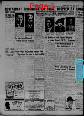 Page thumbnail for The Detroit Tribune