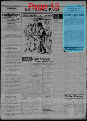 Page thumbnail for The Detroit Tribune