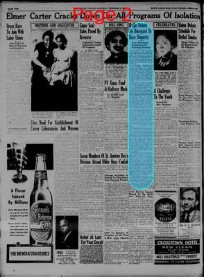 Page thumbnail for The Detroit Tribune