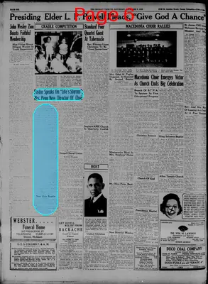Page thumbnail for The Detroit Tribune
