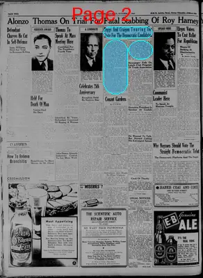 Page thumbnail for The Detroit Tribune