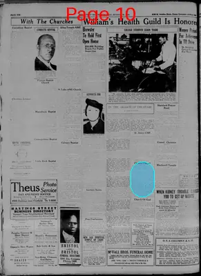 Page thumbnail for The Detroit Tribune