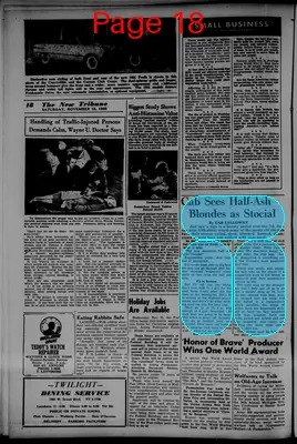 Page thumbnail for The Detroit Tribune