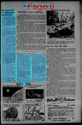 Page thumbnail for The Detroit Tribune