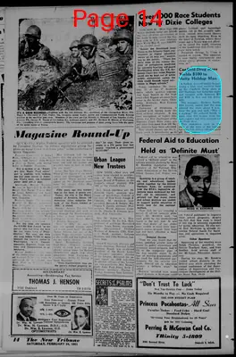 Page thumbnail for The Detroit Tribune