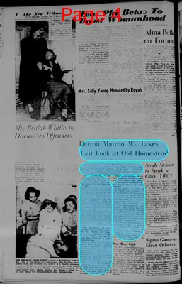 Page thumbnail for The Detroit Tribune