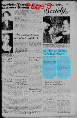 Page thumbnail for The Detroit Tribune