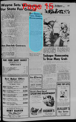 Page thumbnail for The Detroit Tribune
