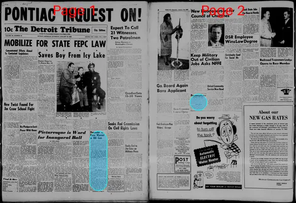 Page thumbnail for The Detroit Tribune