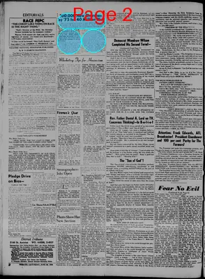 Page thumbnail for The Detroit Tribune