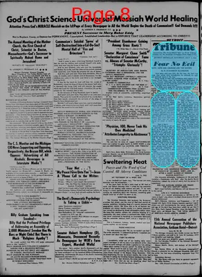 Page thumbnail for The Detroit Tribune