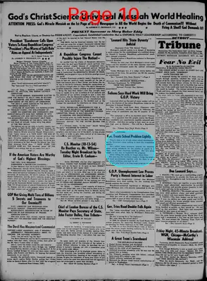 Page thumbnail for The Detroit Tribune