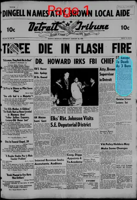 Page thumbnail for The Detroit Tribune
