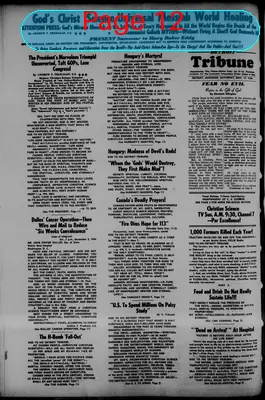 Page thumbnail for The Detroit Tribune