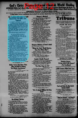 Page thumbnail for The Detroit Tribune