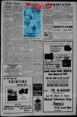Page thumbnail for The Detroit Tribune