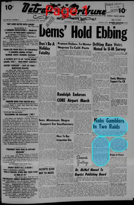 Page thumbnail for The Detroit Tribune