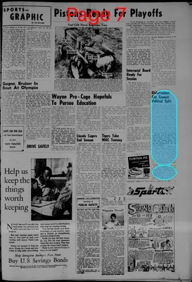 Page thumbnail for The Detroit Tribune
