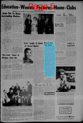 Page thumbnail for The Detroit Tribune