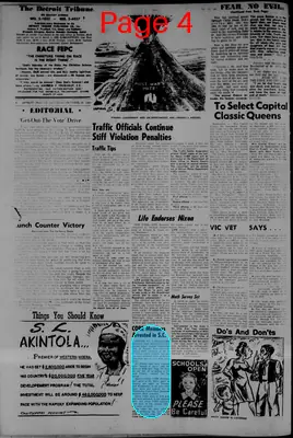 Page thumbnail for The Detroit Tribune