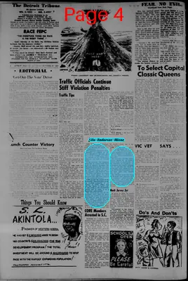 Page thumbnail for The Detroit Tribune