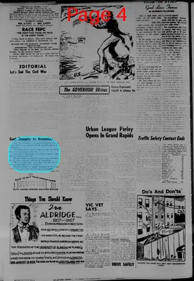Page thumbnail for The Detroit Tribune