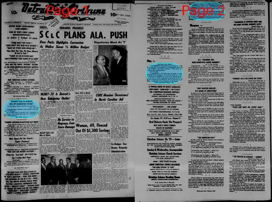 Page thumbnail for The Detroit Tribune