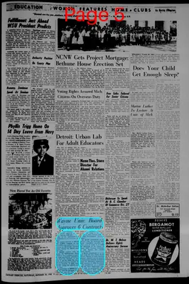 Page thumbnail for The Detroit Tribune
