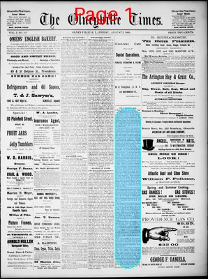Page thumbnail for The Olneyville Times