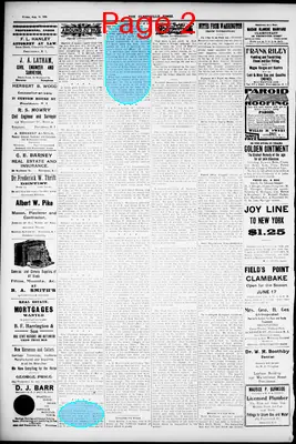 Page thumbnail for The Olneyville Times