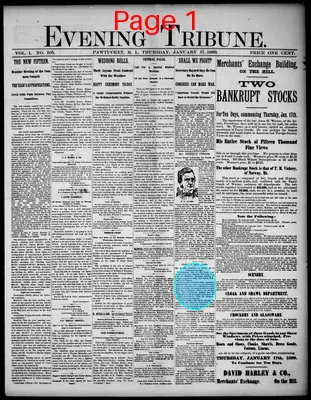 Page thumbnail for Evening Tribune