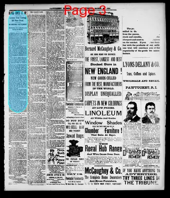 Page thumbnail for Pawtucket Tribune