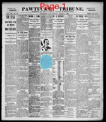 Page thumbnail for Pawtucket Tribune