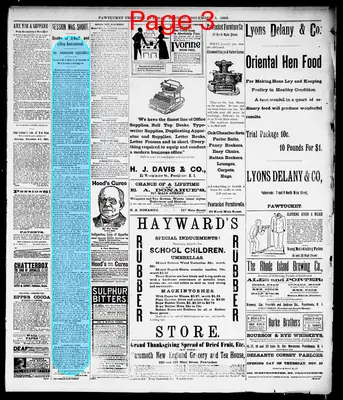 Page thumbnail for Pawtucket Tribune