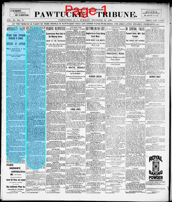 Page thumbnail for Pawtucket Tribune