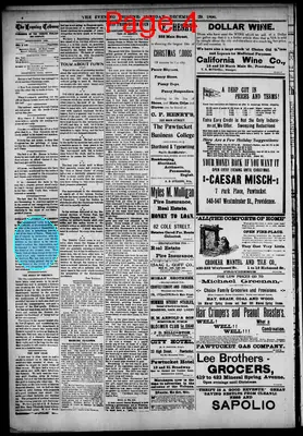 Page thumbnail for The Evening Tribune