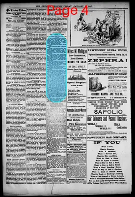 Page thumbnail for The Evening Tribune