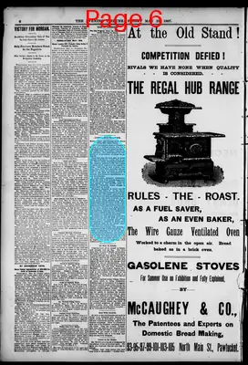 Page thumbnail for The Evening Tribune