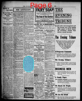 Page thumbnail for The Evening Tribune