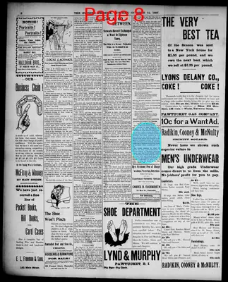 Page thumbnail for The Evening Tribune