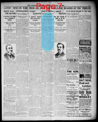 Page thumbnail for The Evening Tribune