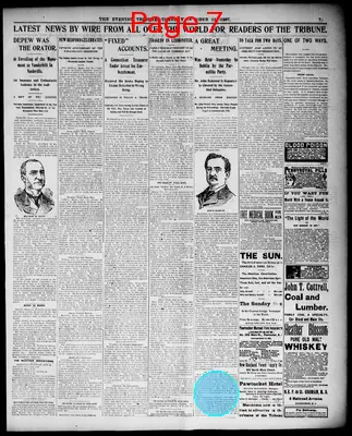 Page thumbnail for The Evening Tribune