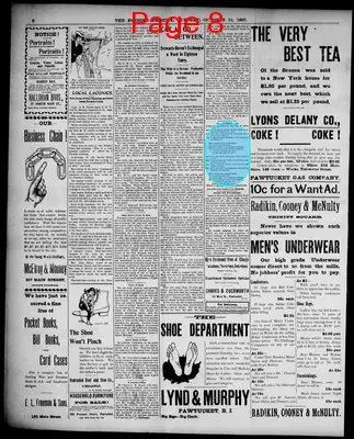 Page thumbnail for The Evening Tribune