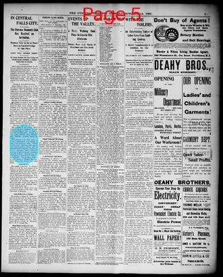 Page thumbnail for The Evening Tribune