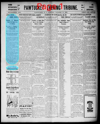 Page thumbnail for The Evening Tribune