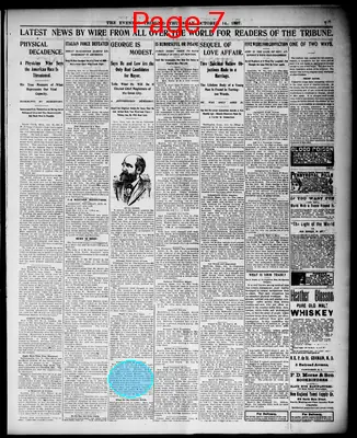 Page thumbnail for The Evening Tribune