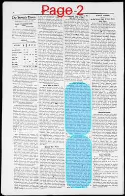 Page thumbnail for Howard Times